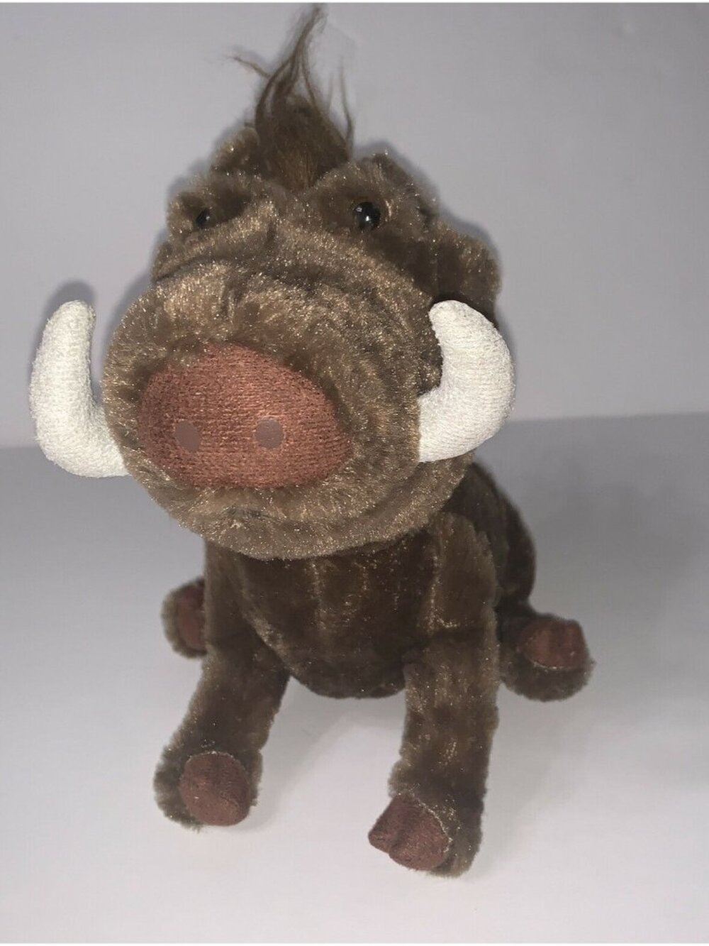 Disney The Lion King Live Action Pumbaa Small Plush 8" Talking Stuffed Animal